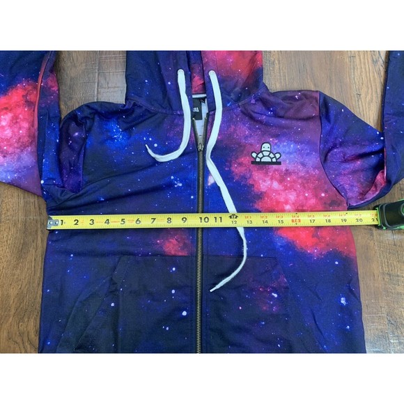 TOFUU galaxy print hoodie child size Large - Picture 4 of 5